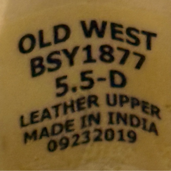 💥𝐎𝐋𝐃 𝐖𝐄𝐒𝐓 𝐁𝐑𝐎𝐖𝐍 𝐆𝐑𝐄𝐄𝐍 𝐂𝐎𝐖𝐁𝐎𝐘 𝐁𝐎𝐎𝐓𝐒 - Picture 10 of 10